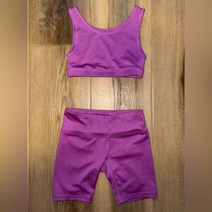 Athletic Works Kids Set in Vibrant Purple